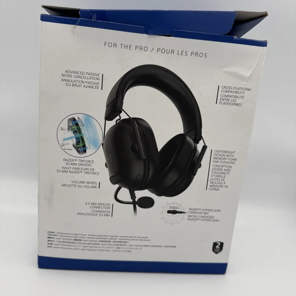 Razer BlackShark V3 Headset for PlayStation Open Box New